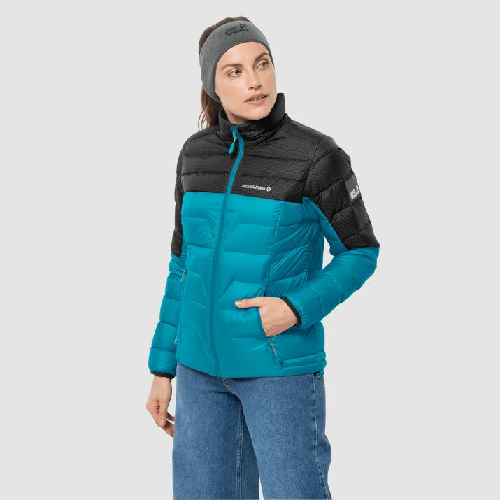 Chamarra Pluma Jack Wolfskin Dna Tundra Mujer Verdes Oscuro Mexico-1835962